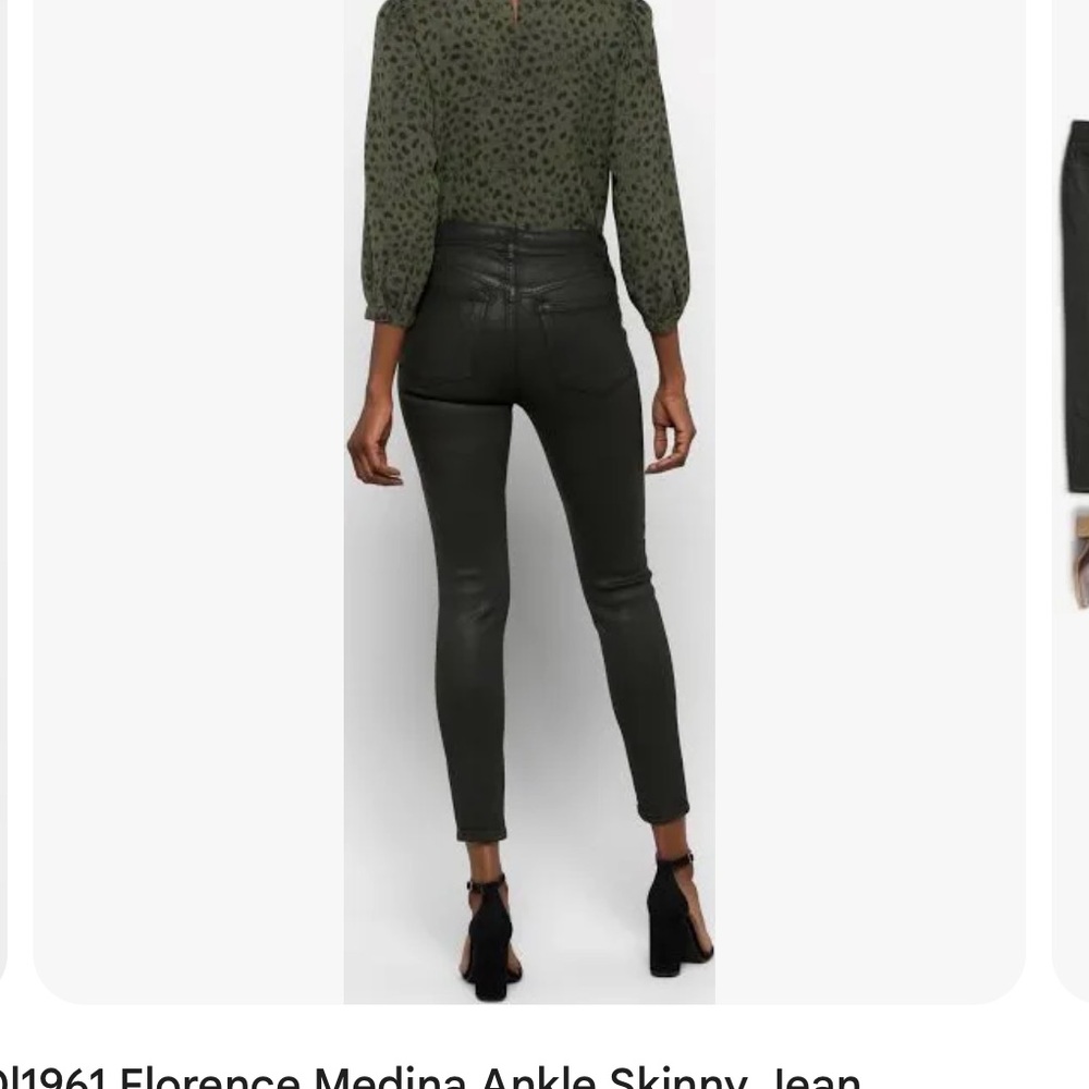 Black Ankle Skinny Jeans